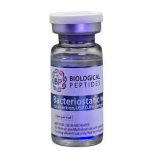 New Bacteriostatic Water